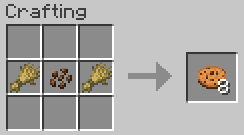 How to make cookies in Minecraft