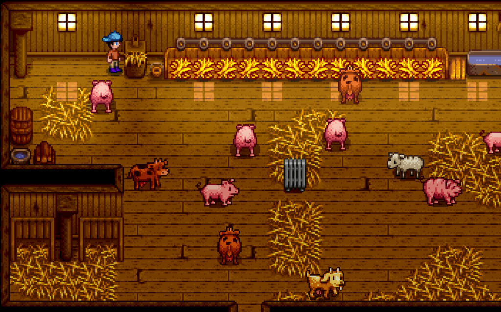 How to get hay in Stardew Valley from your silo to feed your animals.