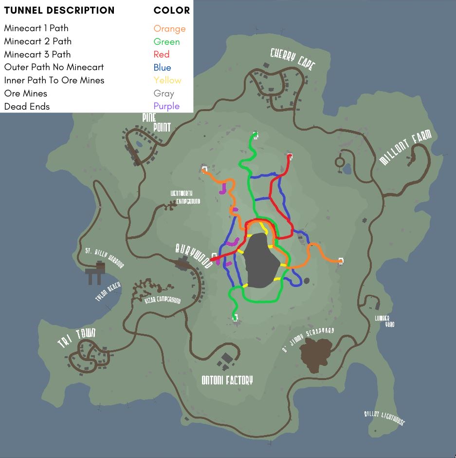 Unturned Buak Mine Map