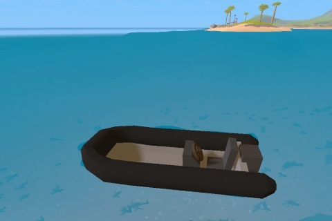 The Dinghy is the best common boat in Unturned