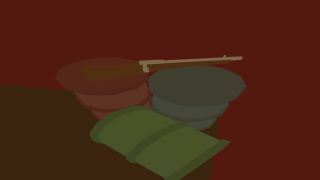 Schofield on barrels at farm