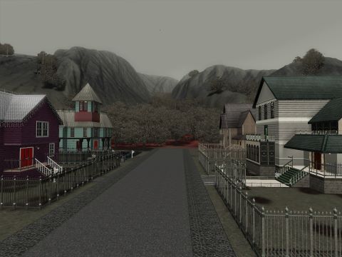 Midnight Hollow is the best Sims 3 world for a Spooky vibe.