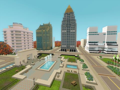 Roaring Heights is the best world in Sims 3 for city living.
