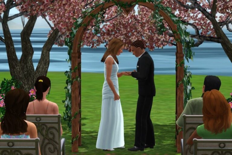 How to have a wedding in Sims 3.