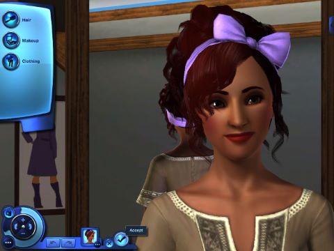 Makeover Station in the Salon