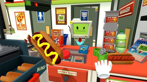 When it comes to the best Oculus games for kids Job simulator is a great choice.