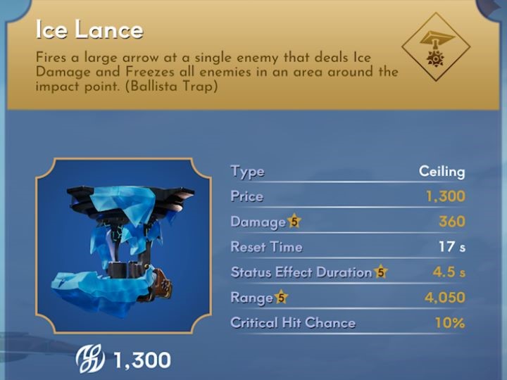 Orcs Must Die Deathtrap Ice Lance