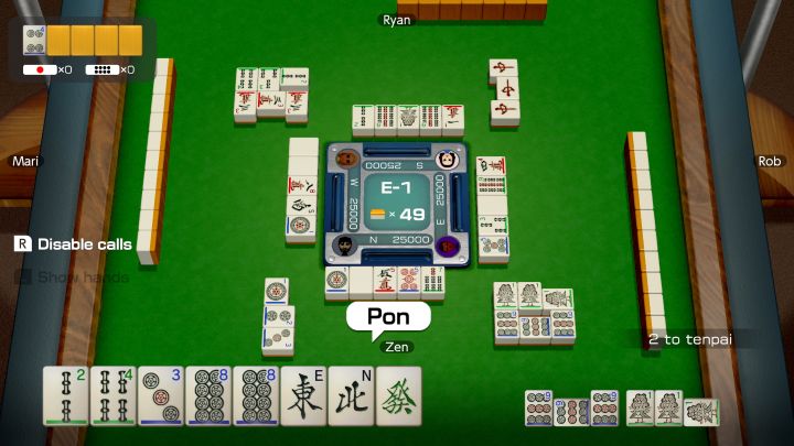 Clubhouse Games Mahjong