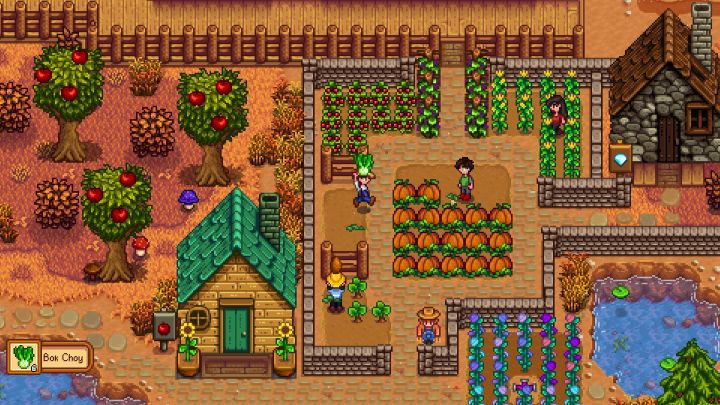 Stardew Valley Screenshot Multiplayer Fall Season